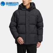 阿迪达斯正品 PUFFY户外男女同款 Adidas 保暖运动羽绒服 HN2134