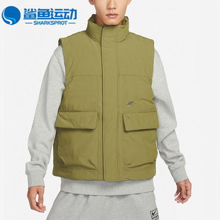 耐克正品 运动棉马甲DQ4305 冬季 男子休闲工装 378 新款 Nike