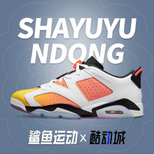 Nike/耐克正品Jordan 6 Low AJ6男子低帮篮球鞋DC1048-110