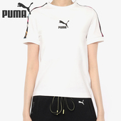 休闲宽松透气圆领套头短袖 Puma 新款 女装 T恤579512 彪马正品