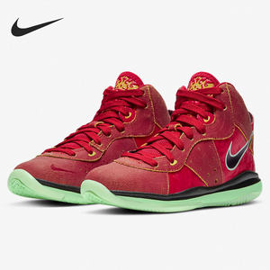 Nike/耐克正品Nike黑红 LeBron詹姆斯大童运动训练篮球鞋DH3238