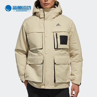 男子冬季 Adidas 新品 GP2917 阿迪达斯正品 户外运动羽绒服GP2916