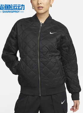 Nike/耐克正品春季新款女子运动双面穿夹棉外套DV7877-010