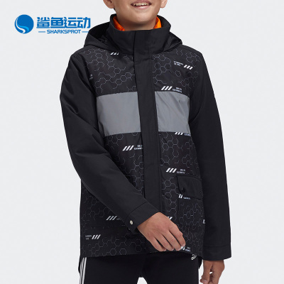 阿迪达斯儿童运动棉服GG3713