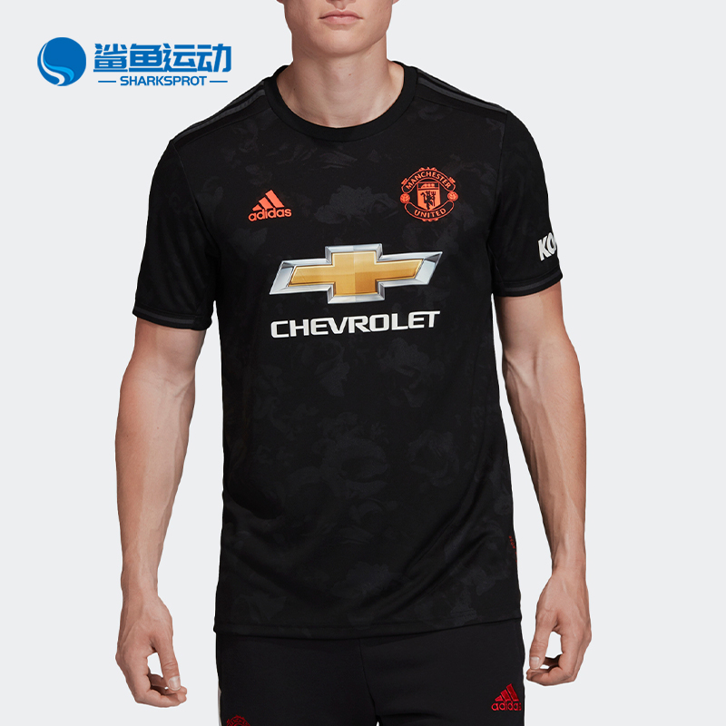 Adidas/阿迪达斯正品男子曼联足球服玫瑰迷版球衣MUFC 3 ED7390 运动服/休闲服装 运动T恤 原图主图