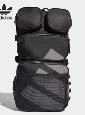 Adidas/阿迪达斯正品春季三叶草男包女包大容量双肩包CE5550