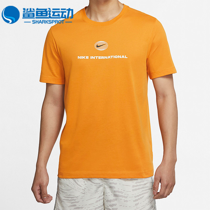 Nike/耐克正品夏季印花运动训练休闲男子圆领短袖T恤DM5440-738