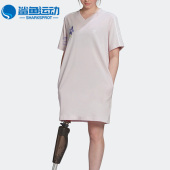 三叶草女子运动连衣裙HT4948 夏季 Adidas 阿迪达斯正品