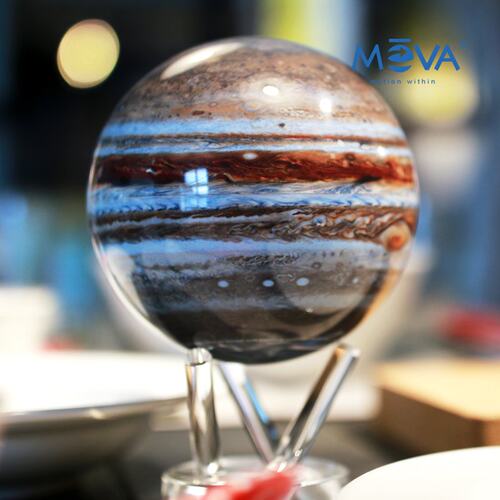 美国mova黑科技自转木星地球仪