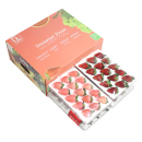 黑珍珠双拼草莓大果现摘新鲜水果送礼 粉玉 顺丰空运4 2礼盒装