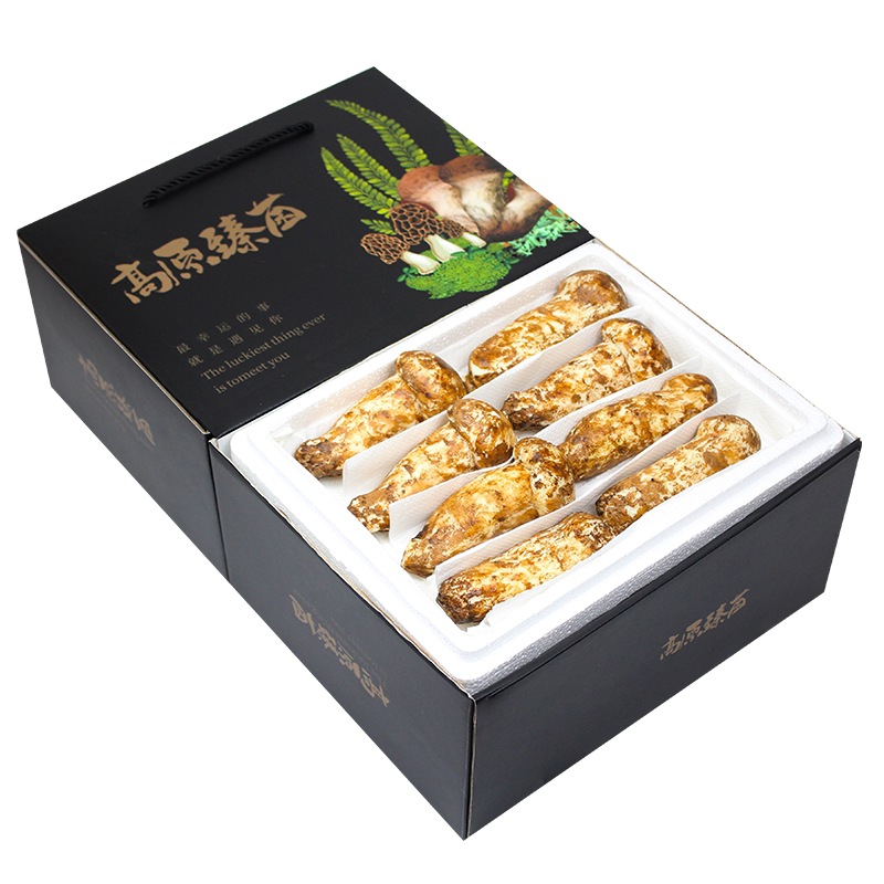 出口级12CM西藏灵芝松茸礼盒装