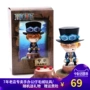 Anime ngoại vi One Piece Vua hải lý Thời thơ ấu Băng Saab Doll Hand Model Baby Boy Doll Doll - Capsule Đồ chơi / Búp bê / BJD / Đồ chơi binh sĩ búp bê búp bê