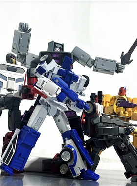 变形玩具 DX9 D17 飞天虎 组合体 抢劫 莽撞 打击 飞虎队 MP比例