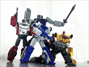 变形玩具 DX9 D17 飞天虎 组合体 抢劫 莽撞 打击 飞虎队 MP比例