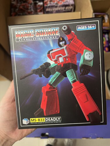 魔方 MS-TOY 小比例变形玩具 MS-B33感知器 精涂版