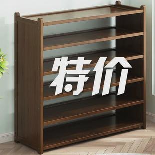 全楠竹鞋柜家用门口简易2025收纳神器架子新款爆款防尘实木鞋多层