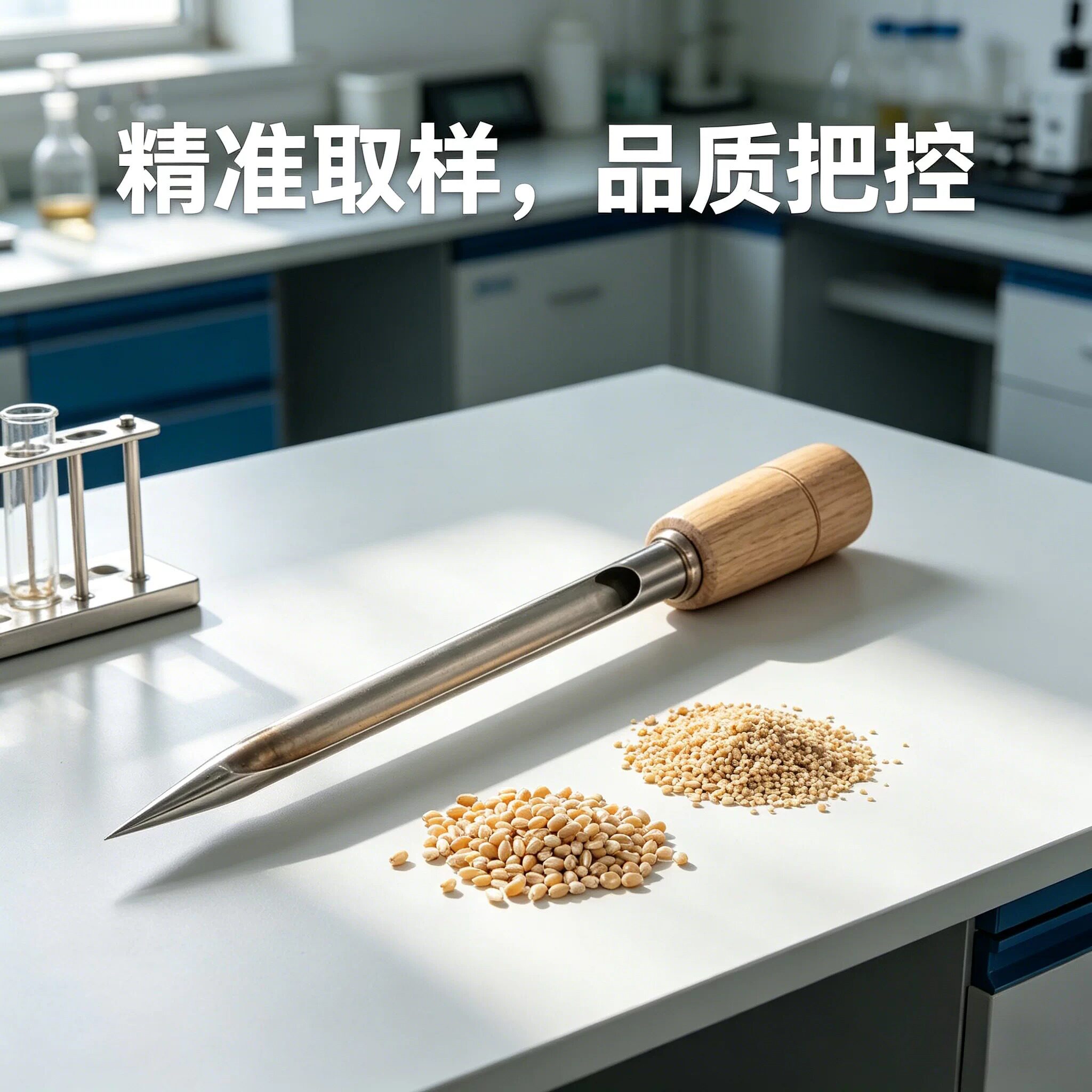 粮食取样器不锈钢2026新款粮探子扦样器手扦饲料化肥颗粒抽样器