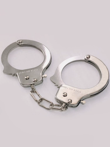 В наручниках из нержавеющей стали густой гумахус/gumesham