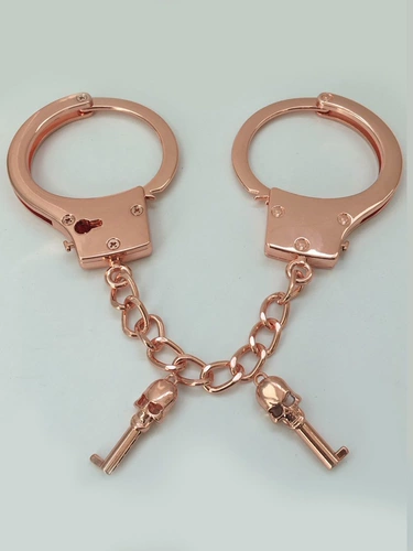 В наручниках из нержавеющей стали густой гумахус/gumesham