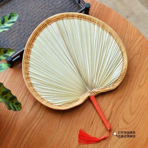 老式蒲扇棕榈叶手工编织复古老物件古风随身夏季扇风送老人宝宝扇