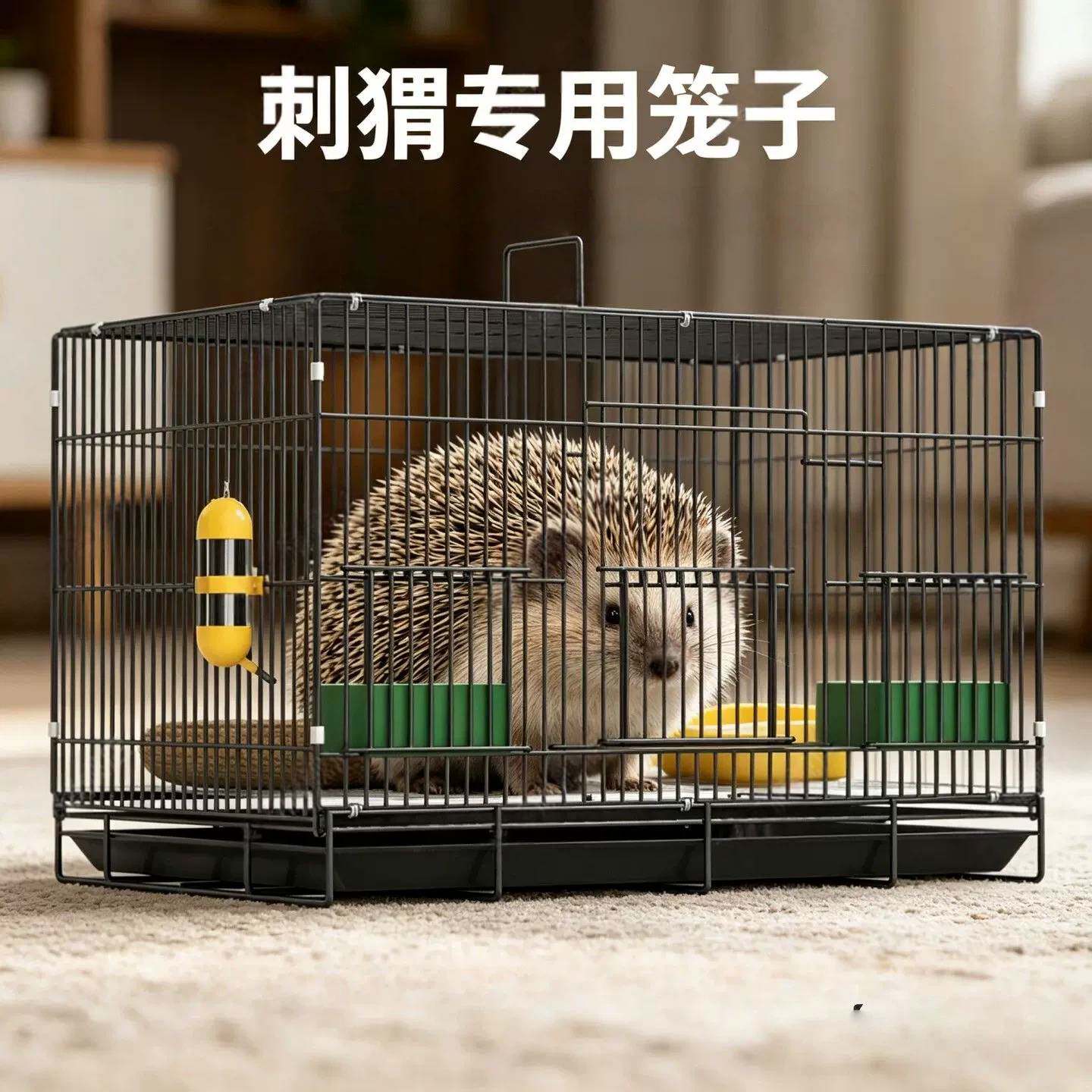 刺猬饲养专用笼子箱别墅豪华超大房子基础透气家用生活宠物用品窝