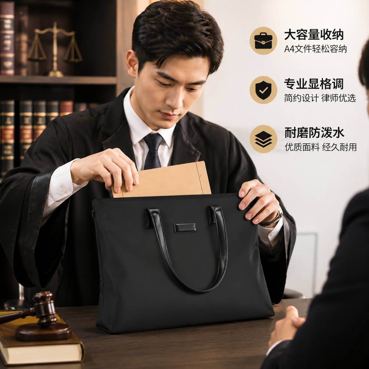 律师案卷包公文包男款手提包商务通勤包卷宗包专用包电脑包文件包