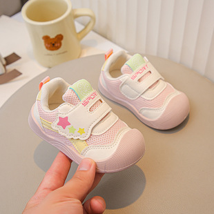 宝宝学步鞋婴幼儿春秋季款儿童1到3岁加厚软底防滑女宝宝女童鞋子