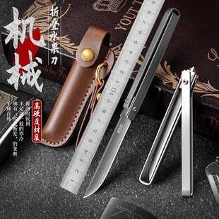 M390机械折叠刀户外生存小刀锋利高硬度便携随身露营防身水果刀子