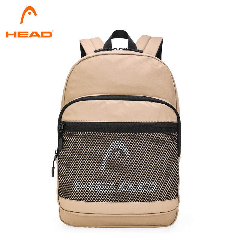 HEAD/海德网格运动双肩包女学生大容量百搭背包时尚书包网球包