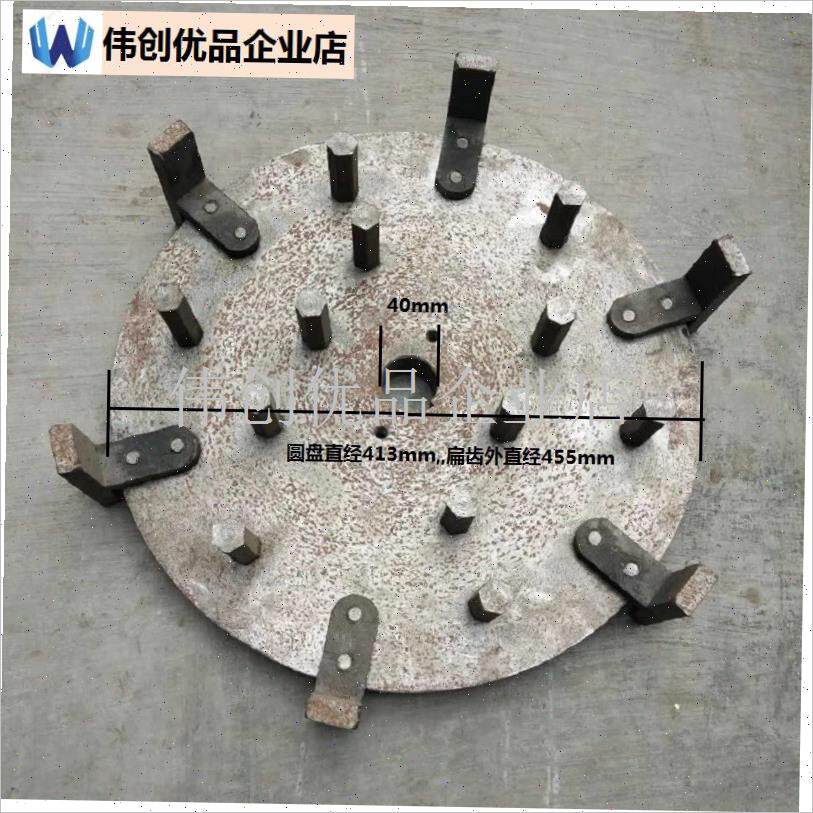 全自动精工350齿m爪式粉碎机配件 小型家用饲料打粉机筛圈钢网方,