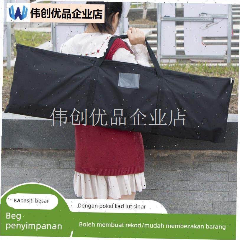 便携大容量包路亚竿收纳袋钓鱼伞包帆布竿O包渔具包鱼竿袋装伞,