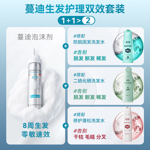 [蔓迪]米诺地尔泡沫剂5%*60g*1瓶/盒