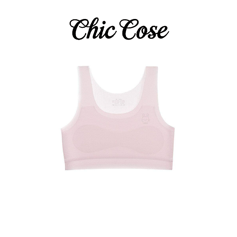 Chic Cose少女学生发育期背心裹抹胸女童儿童内衣文胸运动内衣