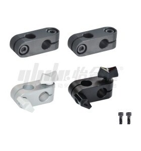 怡合达同款RDA01 02-D6 8 10 12 15 超简易型支柱固定夹 同径正交