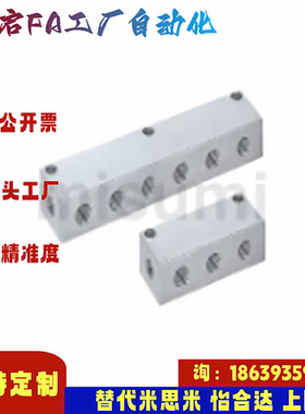 替米思米E-BMIAN1 2 3 4 5 6-11 12 22 24 23 33 44歧管块 经济型