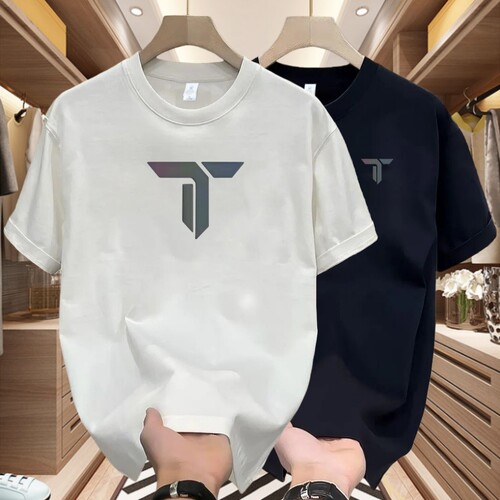 【奥莱专柜】300克重磅纯棉短袖T恤男夏季新款运动休闲上衣打底衫