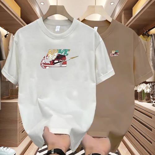 【奥莱专柜】300克重磅纯棉短袖T恤男夏季新款运动休闲上衣打底衫