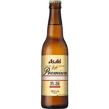 日本直邮正品进口朝日啤酒玻璃瓶装 优质进口啤酒朝日熟选生啤