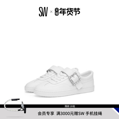 SW新款厚底休闲鞋板鞋小白鞋