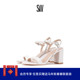 DANCER 珍珠扣一字带凉鞋 DAZZLE BLOCK 春夏女款 SANDAL