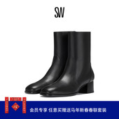 BOOTIE Stuart 秋冬美拉德小黑靴短靴女靴 NOLA ZIP Weitzman