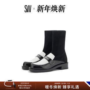 BOOTIE LOAFER BOLD 秋冬乐福瘦瘦靴袜靴女短靴 5050