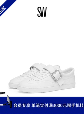 【天猫独家】SW PEARL GEO BUCKLE SNEAKER 厚底休闲鞋板鞋小白鞋