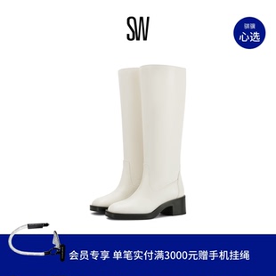 BOOT HIGH KNEE 粗跟骑士靴及膝长筒靴长靴女 KAIA