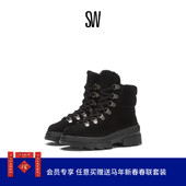 NOHO HIKER CHILL BOOTIE 秋冬厚底马丁靴加绒雪地靴粗跟短靴