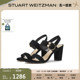 Stuart Weitzman/SW PEARLRING BLOCK 75 SANDAL 珍珠粗跟凉鞋女