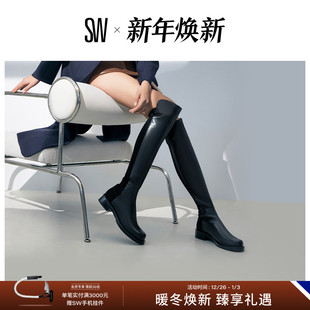 5050 BOLD BOOT 粗跟过膝靴长筒靴女 Stuart 秋冬经典 Weitzman
