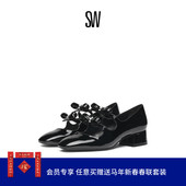 女 PEARL 七夕限定 JANE MARY 蝴蝶结双系带玛丽珍鞋 BOW