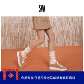 早春新品 SNEAKER厚底圆头毛毛鞋 ELLIS SHEARLING 运动鞋 女