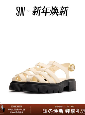 SW NOLITA FISHERMAN SANDAL 厚底休闲罗马凉鞋女渔夫凉鞋